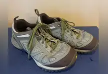 Merrell Siren Sport Q2 Sneakers Womens 8.5 Gray Leather Hiking Shoes Dusty Olive
