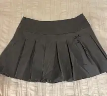 Grey Mini Skirt 