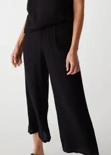 Michael stars black cropped pants small