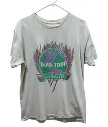 Van Halen 1979 World Tour Band Tee size L