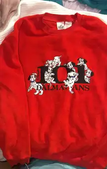 Vintage Crewneck 101 Dalmatians