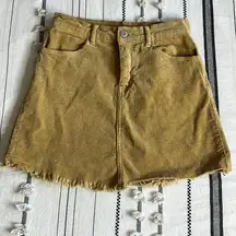 Brandy Melville John Galt /  • corduroy mini skirt