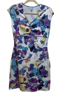 Title Nine Diamalete Dress Cap Sleeve Active Outdoor V Neck