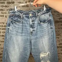 American Eagle  | womens 90’s boyfriend denim jeans distressed