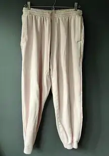 Aerie Cozy Pink Sweatpants/Joggers size Large- Perfect for Relaxing