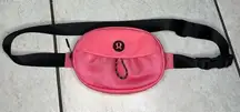 Lululemon Pink Take It On Belt‎ Bag