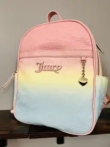 Juicy Couture Diamond Bling Heartless Ombré Back Pack NWT​