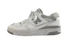 New Balance 550 Rain Cloud Men's White Gray Low Top Sneakers Shoes M-7 W-8.5
