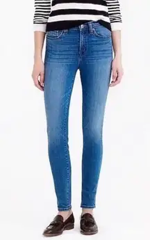 J. Crew Women's High Rise Skinny Ankle Jeans Blue Denim Casual B5297 size 26