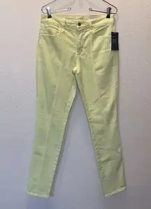 NWT Universal Thread yellow high rise skinny jeans