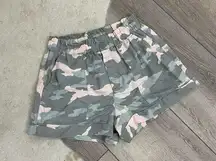 Aerie  camo green soft shorts