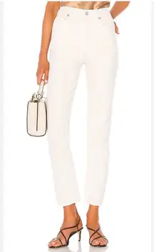 AGOLDE Remy High Rise Straight in Paper