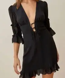 Reformation Laurelei Dress (Black)