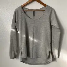 Kuhl XS women’s Wool Blend Gray Long Sleeve Shirt Top