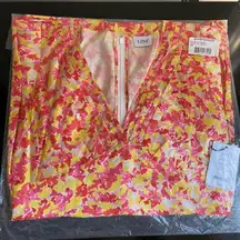 Lini Amalia Dress in Yellow Multi Size Large