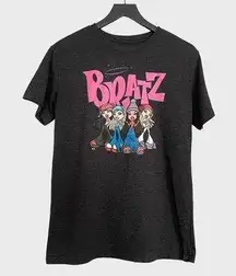 Bratz Dolls Graphic T-Shirt Gray Pink Medium