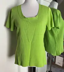 Cable & Gauge Large Green Top