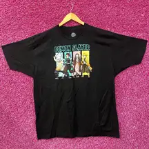 Demon Slayer Inosuke Tanjiro Nezuko Zenitsu Group Portrait T-Shirt 2XL