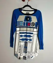 Star Wars R2D2 sleep tunic shirt