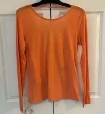 Sweaty Betty crossover back long sleeve top