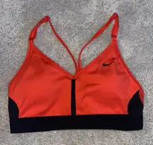 Red Sports Bra