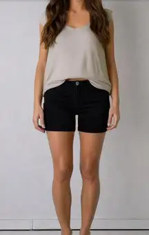 Pepe Jeans London‎ Black Denim Knee Length Short Size 27