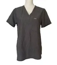 Technical Collection Women’s Scrub Gray Top Sz M