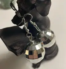 Disco Ball Dangle Earrings