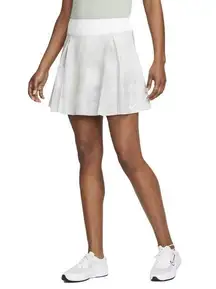 NWT Nike Club Dri-Fit Pleated Standard Fit Golf Print Skort