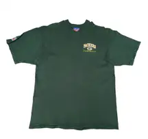 Vintage Greenbay Packers  Green Embroidered T-shirt