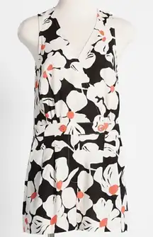 ModCloth Just Want to Have Sun‎ Surplice Romper tropical size L NEW