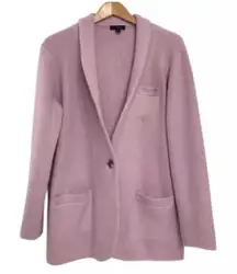 Jcrew Rose Pink Oversized Wool Blend Blazer/
Jacket(Size Medium)