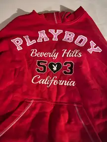 PacSun Playboy Red Hoodie