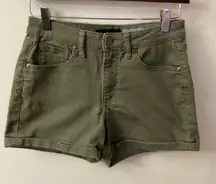 Aeropostale MIDI Army Green Short 4 Cabincore Fisherman Gorpcore Boho Normcore