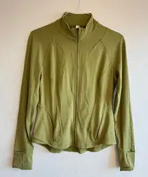 Lululemon Define Jacket 10 NWOT Nulu Full Zip Soft Slim Fit Green