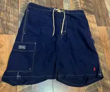 POLO RALPH LAUREN Mens L Swimwear Swim Trunks Beach Surf Swim Excellent