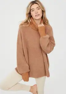 Offline by Aerie chillside turtleneck sweater size XXS oversized fit