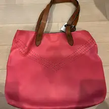 NWT Large Pink Tote Bag