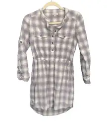 Madewell  BROADWAY & BROOME PLAID SHIRT DRESS