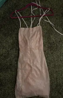 Light Pink Homecoming Dress