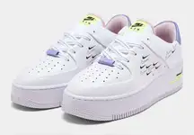 Nike AF1 Air Force 1 Sage Thistle Easter White Purple Green Women’s Size 8 NEW