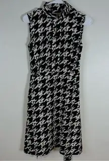 Hobbs London | Loretta Houndstooth Dress Size 2