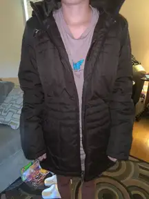 Lands End Puffer Coat