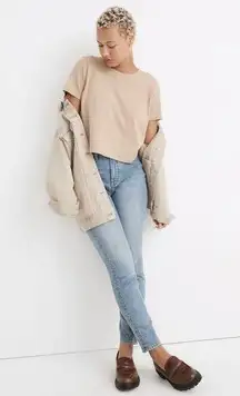 Madewell The Curvy Perfect Vintage Jean in Heathcote Wash