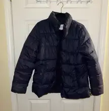 Navy Puffy Coat