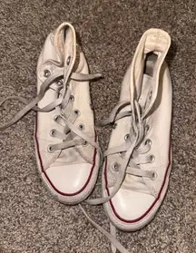 White Converse High-Top Chuck Taylor