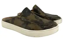 SOFFT Somers III Slide Slip On Sneaker Camo Leather Mule Size 8.5