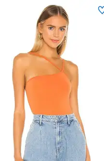 NWT taryn asymmetric bodysuit