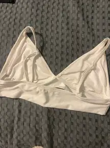 White Bikini Top