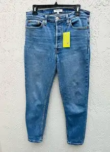 Re/Done mid rise slim Jeans size 30